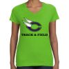 Women's V-Neck Fine Jersey Tee Thumbnail