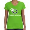 Women's V-Neck Fine Jersey Tee Thumbnail