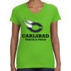 Women's V-Neck Fine Jersey Tee Thumbnail